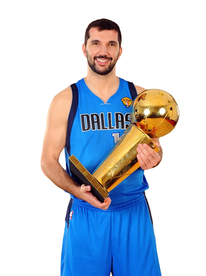 Predrag Peja Stojaković sa peharom